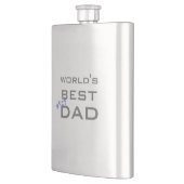 Die beste Stepdad-Flasche der Welt Flachmann (Links)