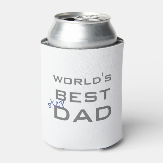 Die beste Stepdad-Kühle der Welt Dosenkühler (Kanne Vorderseite)