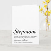 Die beste Stepmutter der Welt, Stepmutter Definiti Karte (Gelbe Blume)
