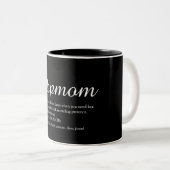 Die beste Stepmutter der Welt, Stepmutter Definiti Zweifarbige Tasse (VorderseiteRechts)