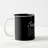 Die beste Stepmutter der Welt, Stepmutter Definiti Zweifarbige Tasse (Links)