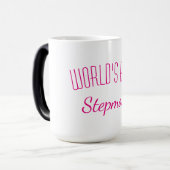 Die beste Stepmutter der Welt Verwandlungstasse (Vorderseite Links)