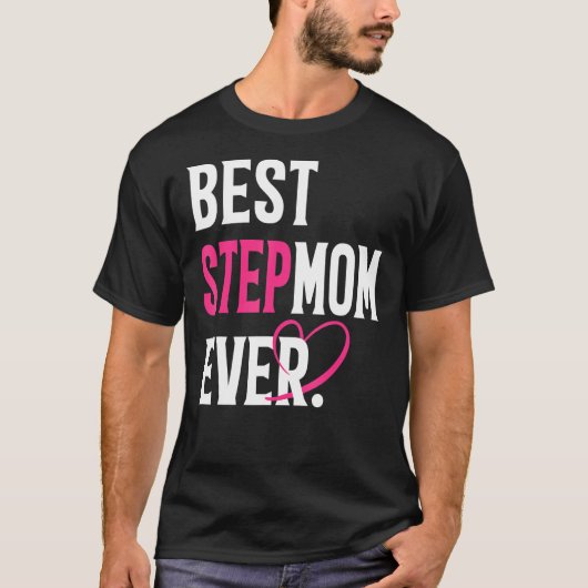 Die beste Stepmutter je Stepmuttermütterliche Frau T-Shirt (Vorderseite)