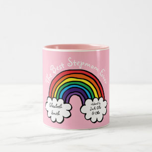 Die beste Stiefmutter, Stiefmutter Ever Regenbogen Zweifarbige Tasse