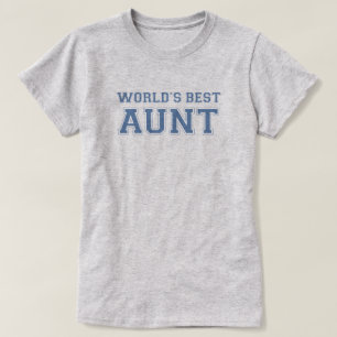 Die beste Tante Collegiate der Welt T-Shirt