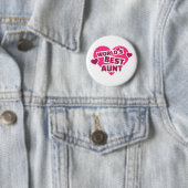 Die beste Tante der Welt Button (Beispiel)