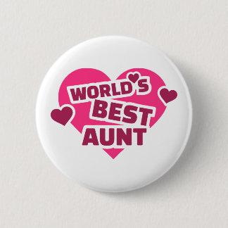 Die beste Tante der Welt Button