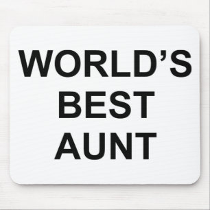 Die beste Tante der Welt Mousepad
