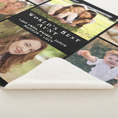 Die beste Tante der Welt Schwarz Sherpadecke (3/4)