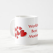 Die beste Tasse der Welt für benutzerdefinierte ro (Vorderseite Links)