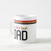 Die beste Tasse für den Vater der Welt - Zurückwer (Vorderseite Links)