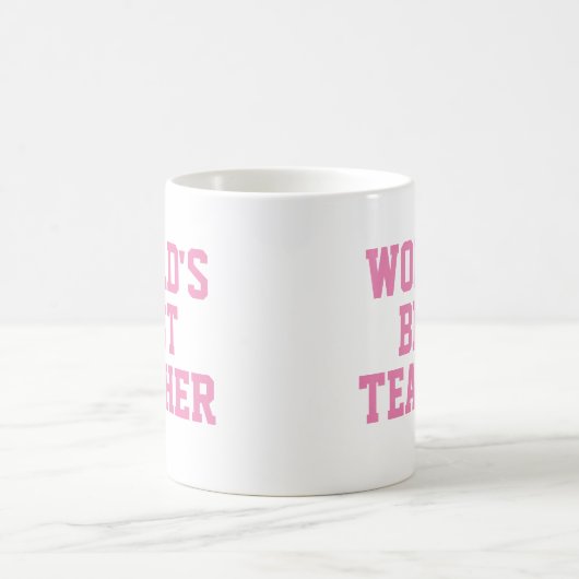 Die beste Tasse für Lehrer (Mittel)