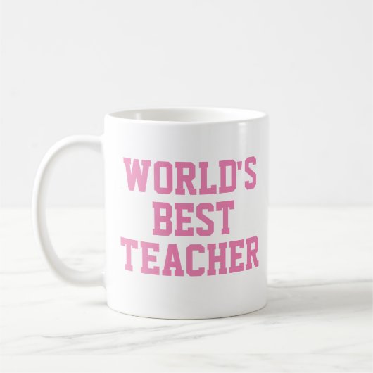 Die beste Tasse für Lehrer (Links)