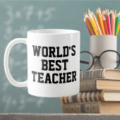 Die beste Tasse für Lehrer