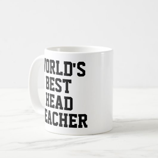 Die beste Tasse für Lehrer (Vorderseite Links)