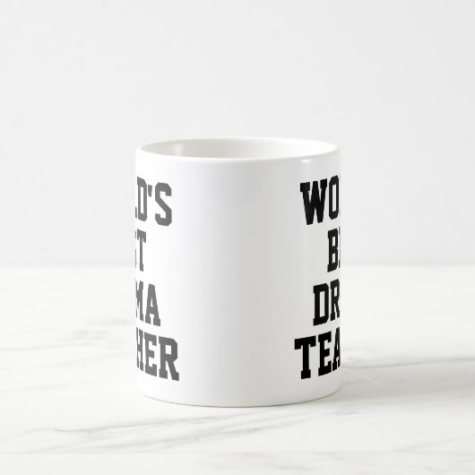 Die beste Tasse für Theaterlehrer (Mittel)