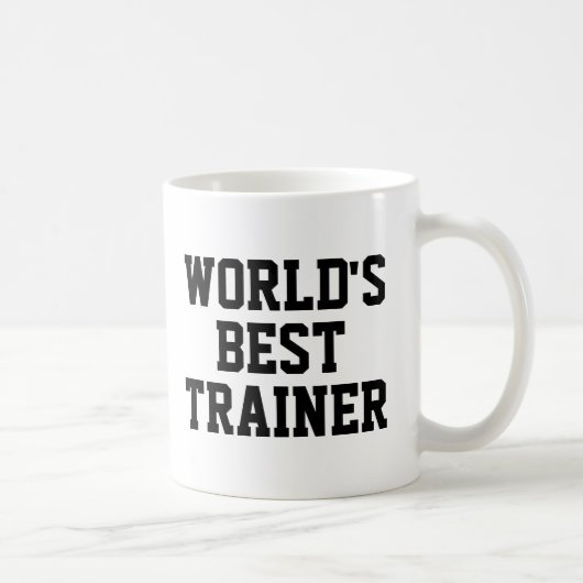 Die beste Tasse für Trainer der Welt (Rechts)