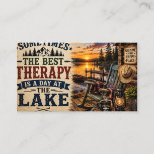 Die beste Therapie ist ein Tag am See