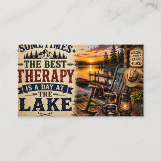 Die beste Therapie ist ein Tag am See
