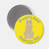 Die beste Therapie Magnet (Vorderseite/Rückseite)