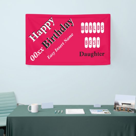 Die beste Tochter der Welt Banner (Messeveranstaltung)