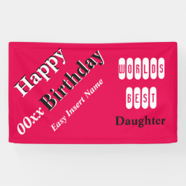 Die beste Tochter der Welt Banner