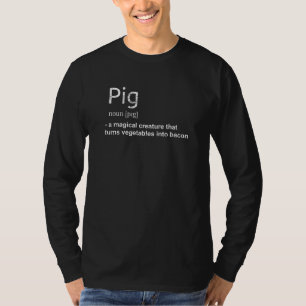 Die beste Unglaublich witzig Schweinefleischsorte T-Shirt