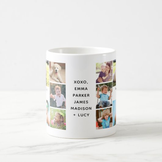 Die beste Vater-Fotosammlung der Welt Kaffeetasse (Mittel)