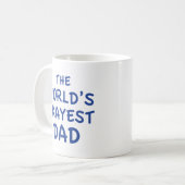 Die beste Vater-Kaffeeproduktion der Welt - Tasse (Vorderseite Links)