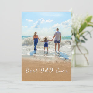 Die beste VATER-Tageskarte für jeden Vater mit Ihr