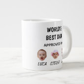 Die beste Vater-Tasse der Welt | Tasse für BabyGes (Vorderseite Rechts)