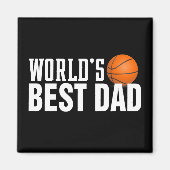 Die beste Vater-Typografie der Welt | Magnet (Vorne)