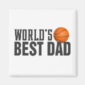 Die beste Vater-Typografie der Welt | Magnet (Vorne)