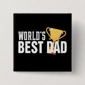 Die beste Vater-Typografie-Trophäe der Welt | Scha Button (Vorderseite)