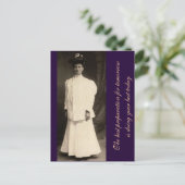 Die beste Vorbereitung für morgen... Postkarte (Stehend Vorderseite)