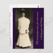 Die beste Vorbereitung für morgen... Postkarte (Vorne/Hinten)