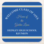 Die beste Wahl! Klassische, Class Wiedersehen Part Rechteckiger Pappuntersetzer (Vorderseite)