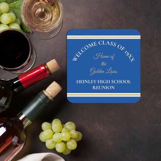 Die beste Wahl! Klassische, Class Wiedersehen Part Rechteckiger Pappuntersetzer