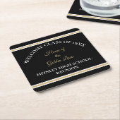 Die beste Wahl! Klassische, Class Wiedersehen Part Rechteckiger Pappuntersetzer (angewinkelt)