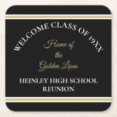 Die beste Wahl! Klassische, Class Wiedersehen Part Rechteckiger Pappuntersetzer (Vorderseite)