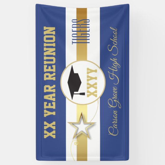 Die beste Wahl! Wiedersehen-Banner für jedes Jahr Banner (Vertikal)