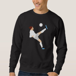 Die Beste Wales-Fußball-Schere kick Sweatshirt