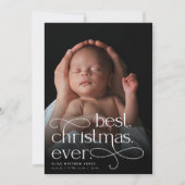 Die beste Weihnachtsfeiertage Ankündigung (Vorderseite)