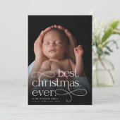 Die beste Weihnachtsfeiertage Ankündigung (Stehend Vorderseite)