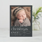 Die beste Weihnachtsfeiertage Ankündigung (Stehend Vorderseite)