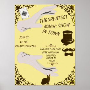 DIE BESTE ZAUBERSCHUHE VINTAGER STIL POSTER