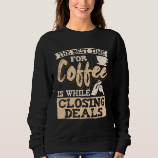 Die beste Zeit für Kaffee ist beim Abschluss von G Sweatshirt