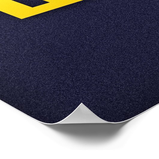 Die beste Zeit zum Starten (Große Vorlage bearbeit Poster (Ecke)