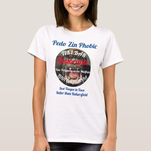 Die beste Zunge in der Stadt besser als Bakersfiel T-Shirt (Vorderseite)