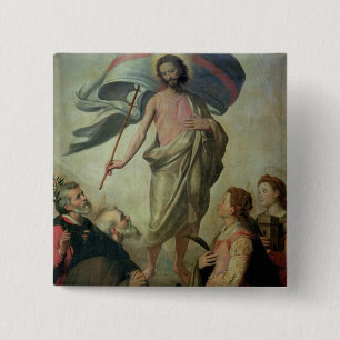 Die Besteigung von Christus, 1595 (Öl auf Platte) Button